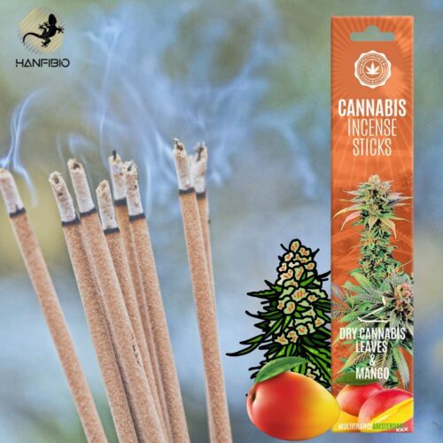 Incenso in Bastoncini – Foglie di Cannabis e Mango – Multitrance
