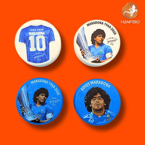 Grinder In Plastica 60mm – Maradona – Mix Icons