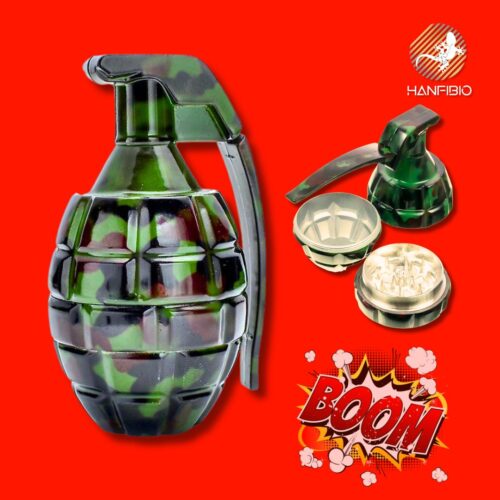Grinder in Metallo – Granata