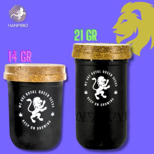 Contenitore Ermetico in Vetro con Protezione UV – Royal Queen Seeds