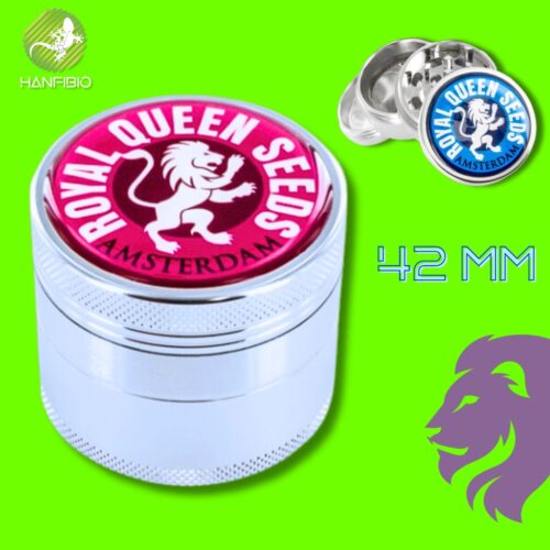 Grinder in Metallo – Rosa- Royal Queen Seeds